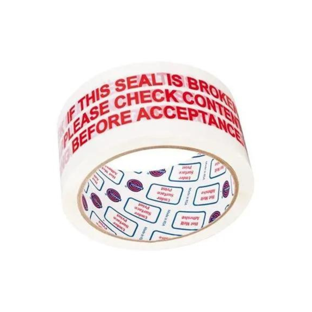 Security Printed Tape – 48mm x 50m